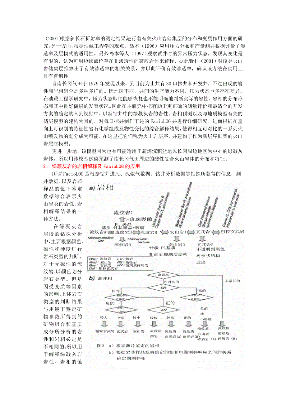 南长冈气田周边火山岩储集层的分布和特征_第2页