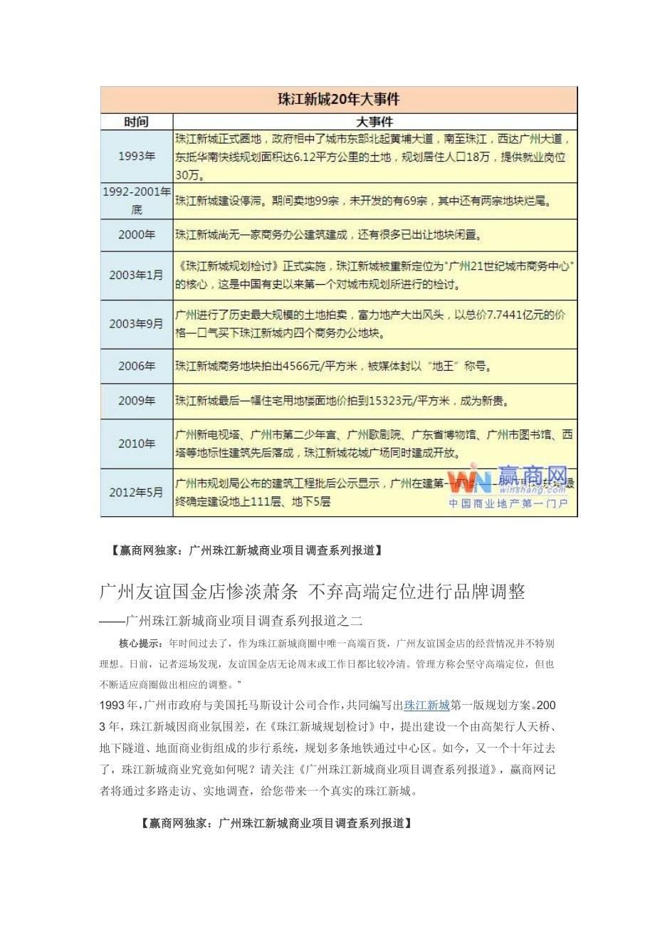 珠江新城商业跟踪报道_第5页