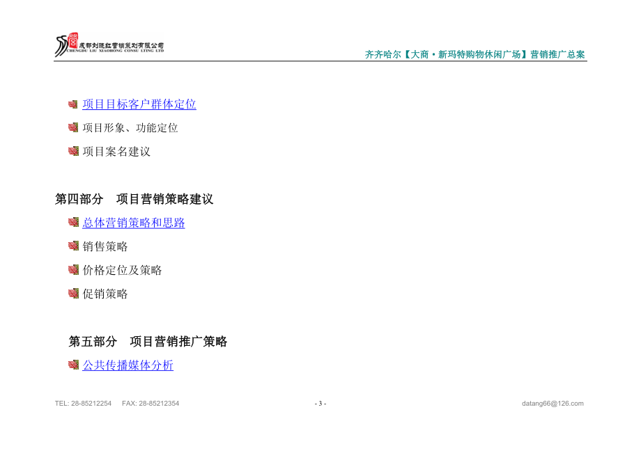 齐齐哈尔市新玛特休闲购物广场推广总案(定稿)_第3页