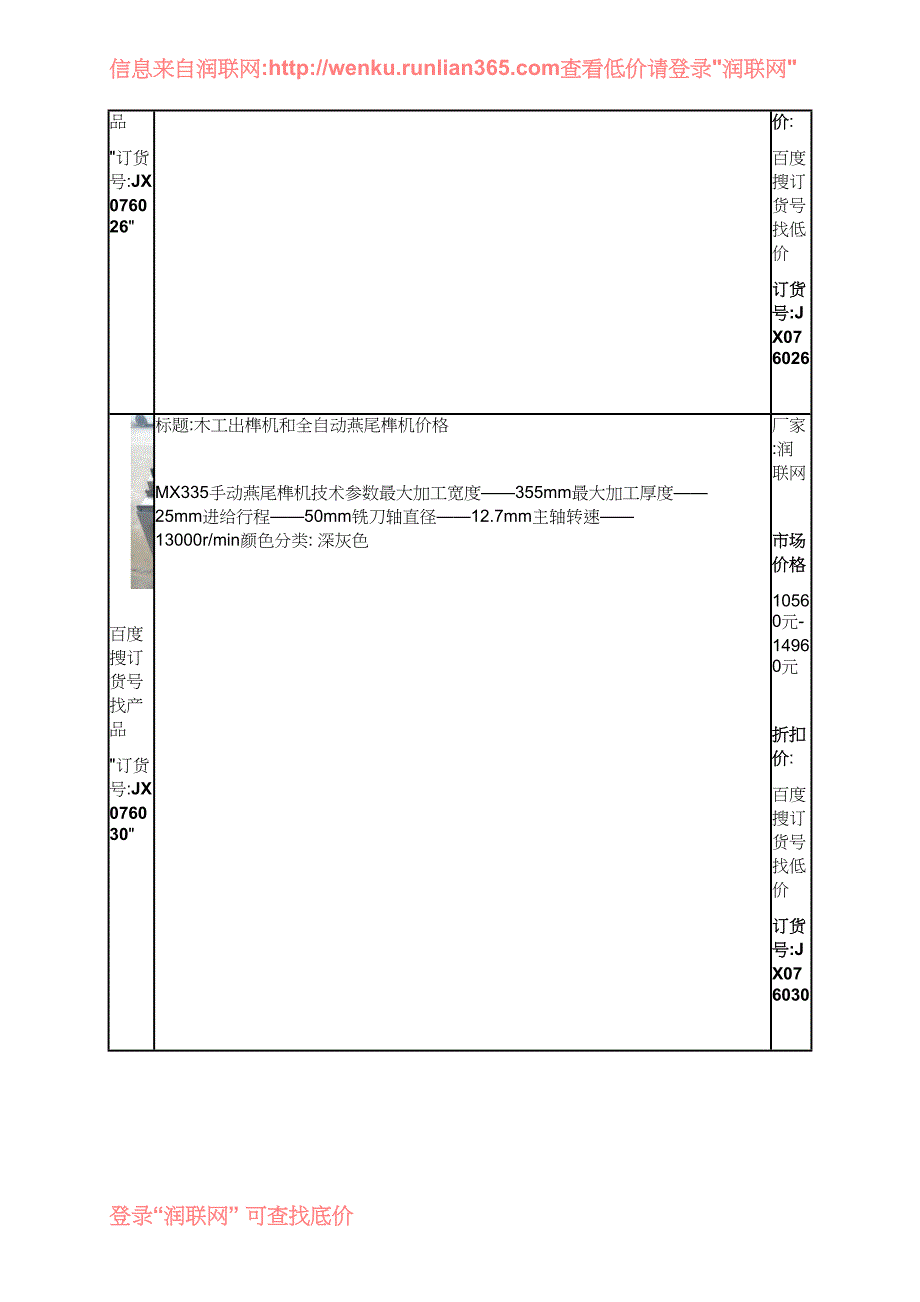 木工五碟出榫机和梳齿开榫机价格_第2页