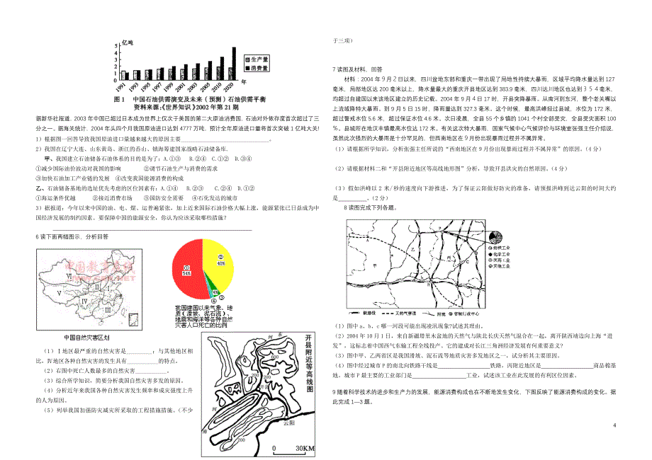 自然资源和自然灾害专题_第4页