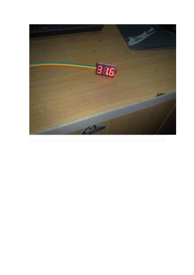 世界上最小的ds18b20温度计
