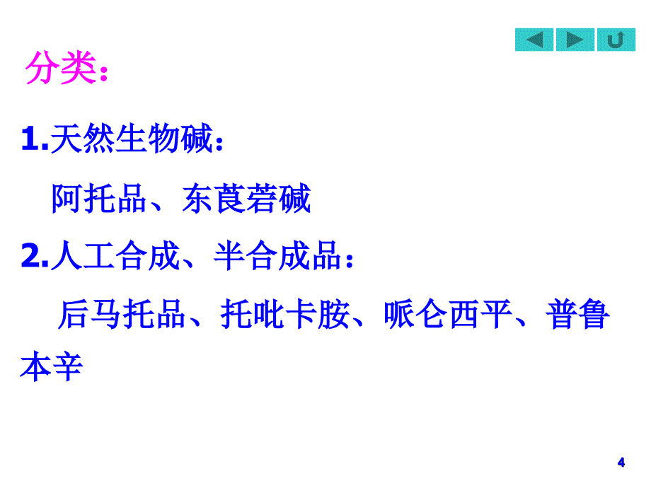 胆碱受体阻断药医学课件_第4页