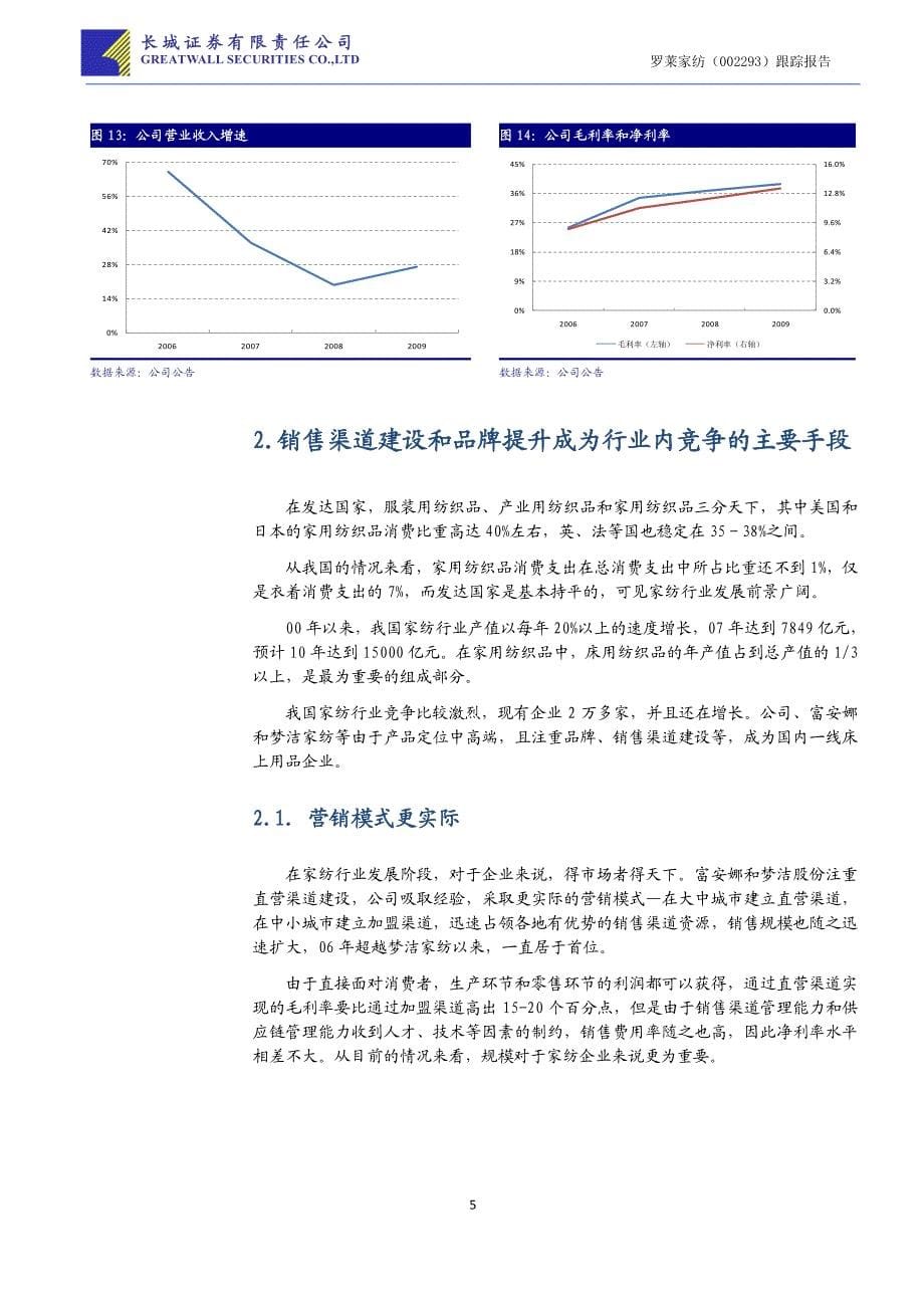 罗莱家纺(002293)家纺龙头,成长可期_第5页