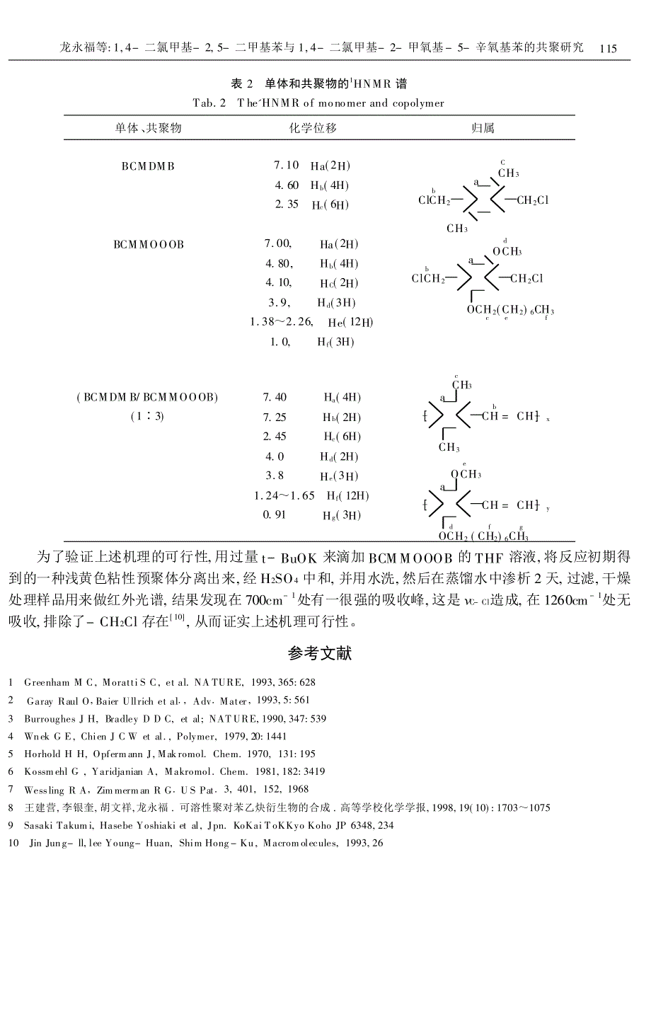 甲氧基-5-辛氧基苯的共聚研究_第4页