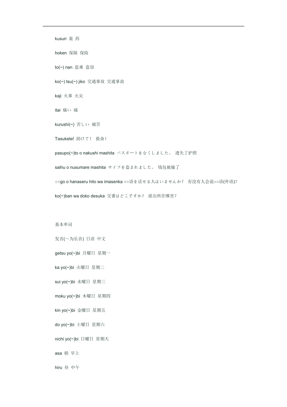 Egovlpn日语基本会话_第3页