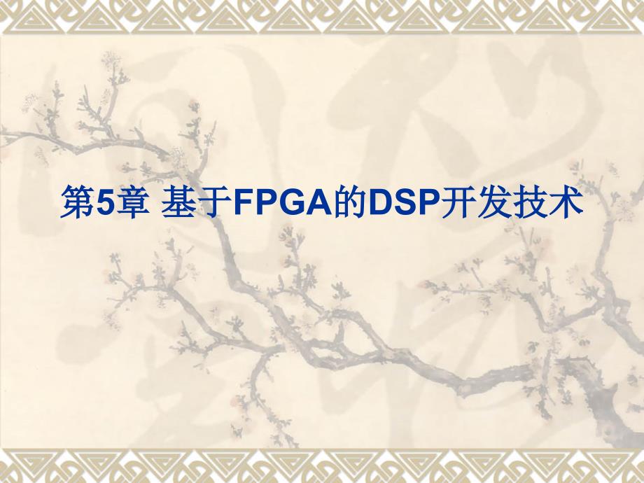 第5章基于FPGA的DSP开发(一)_第1页