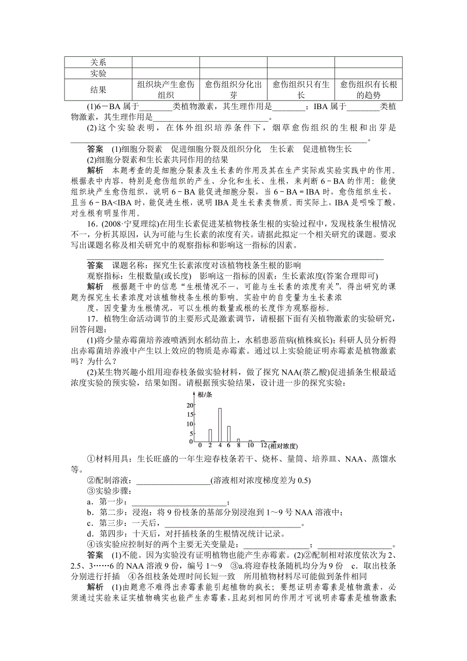 A靠近地面一侧较远离地面一侧生长素浓度高_第3页