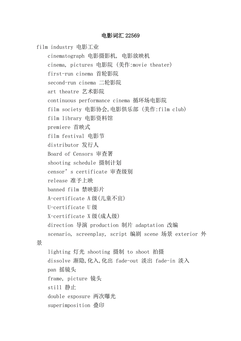 电影词汇22569_第1页