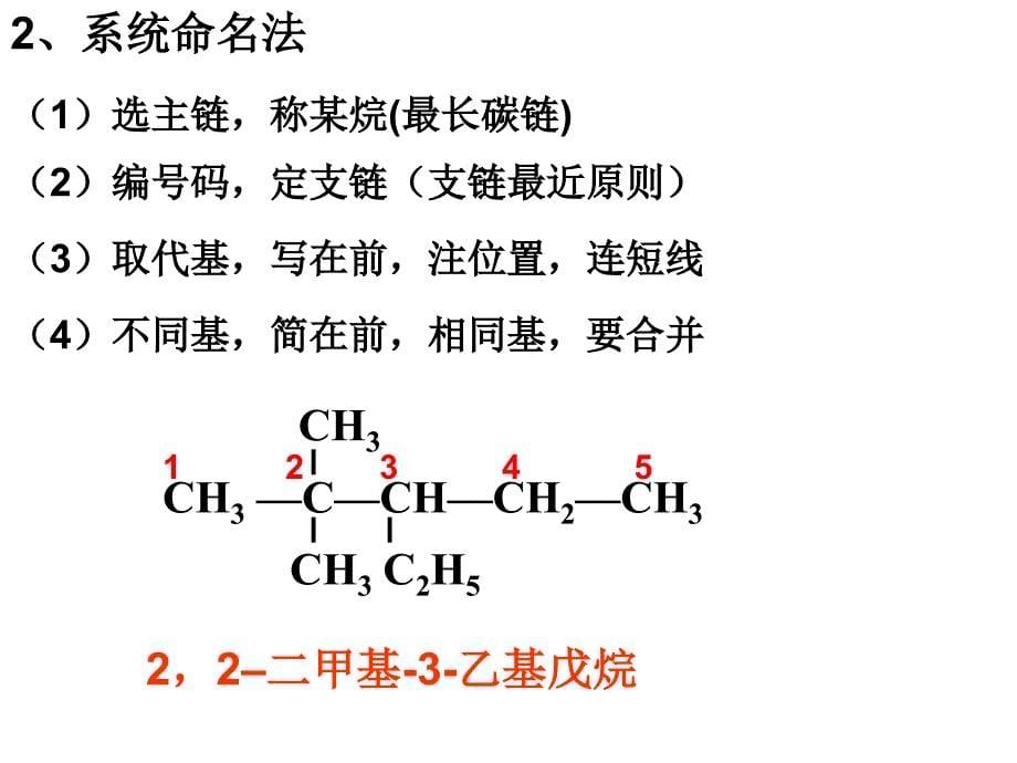 烷烃的系统命名法ppt_第5页