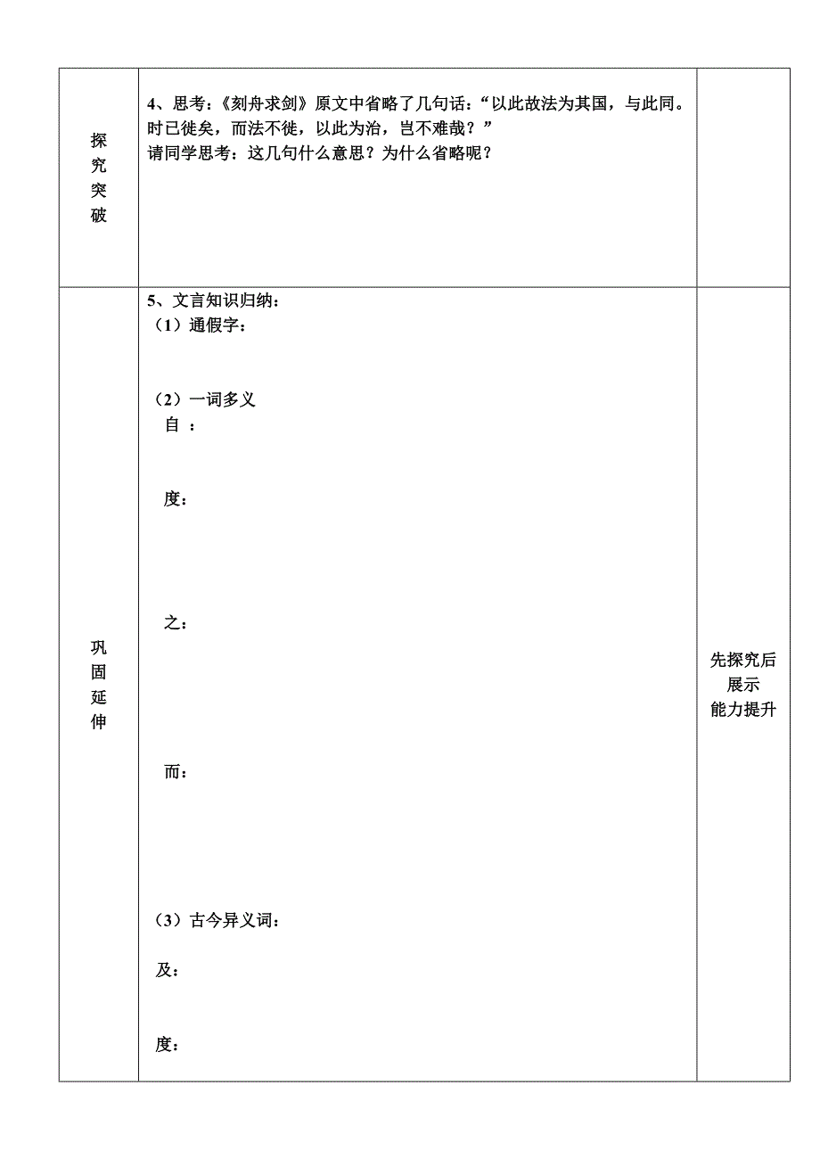 5、古代寓言两则导学稿_第3页