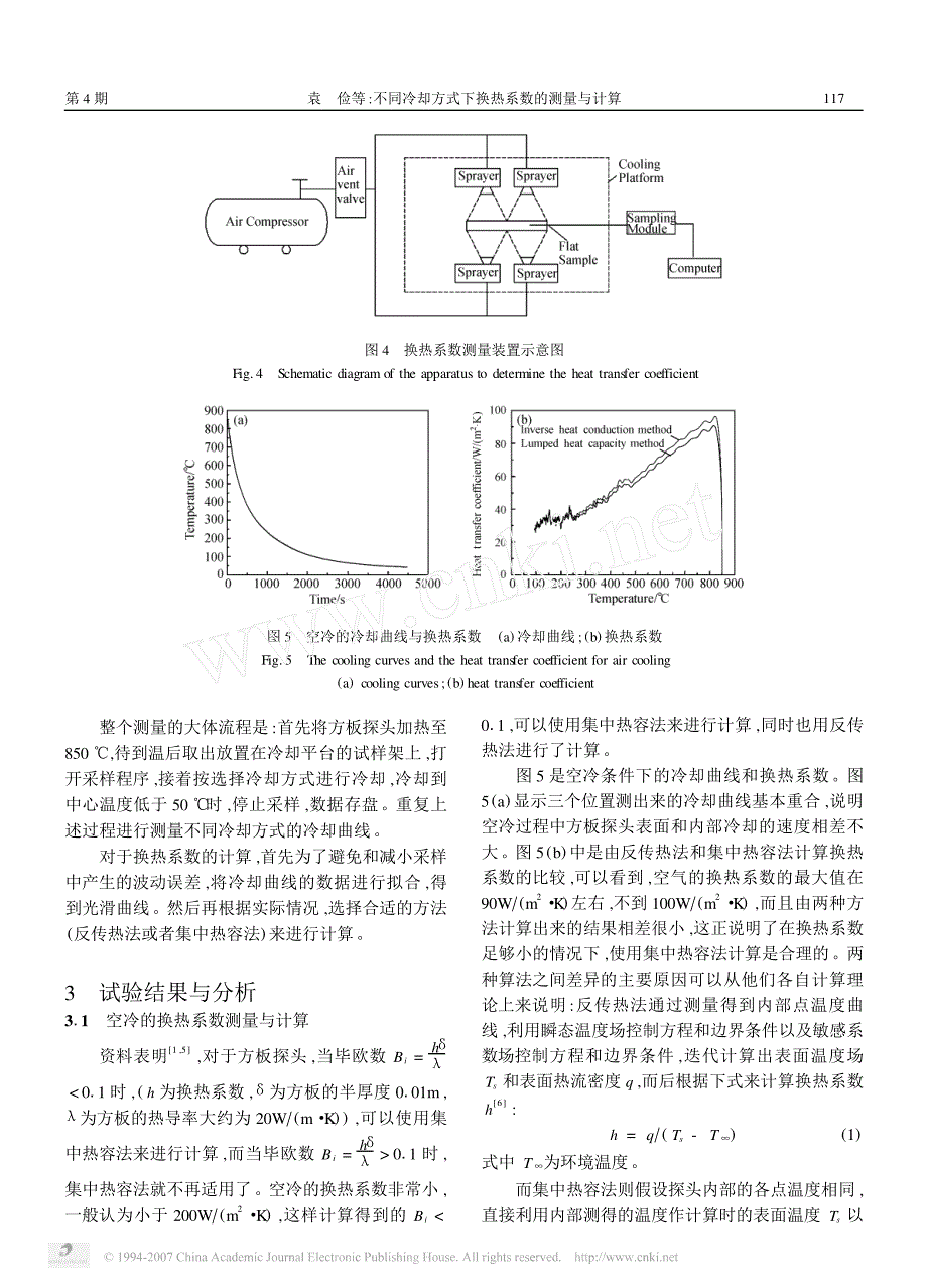 不同冷却方式下换热系数的测量与计算_第3页