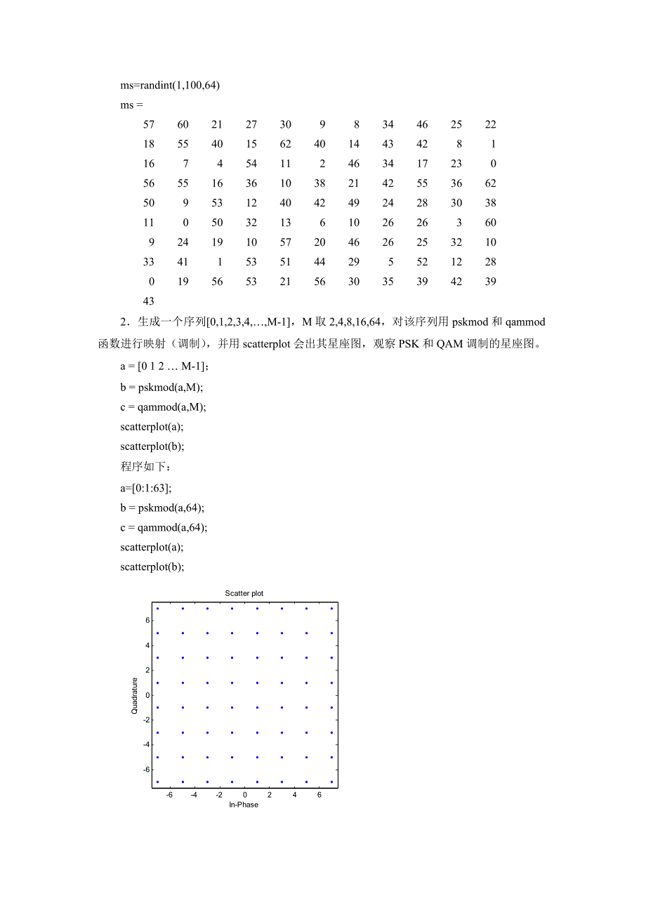 matlab 随机数字序列的产生与调制_第3页
