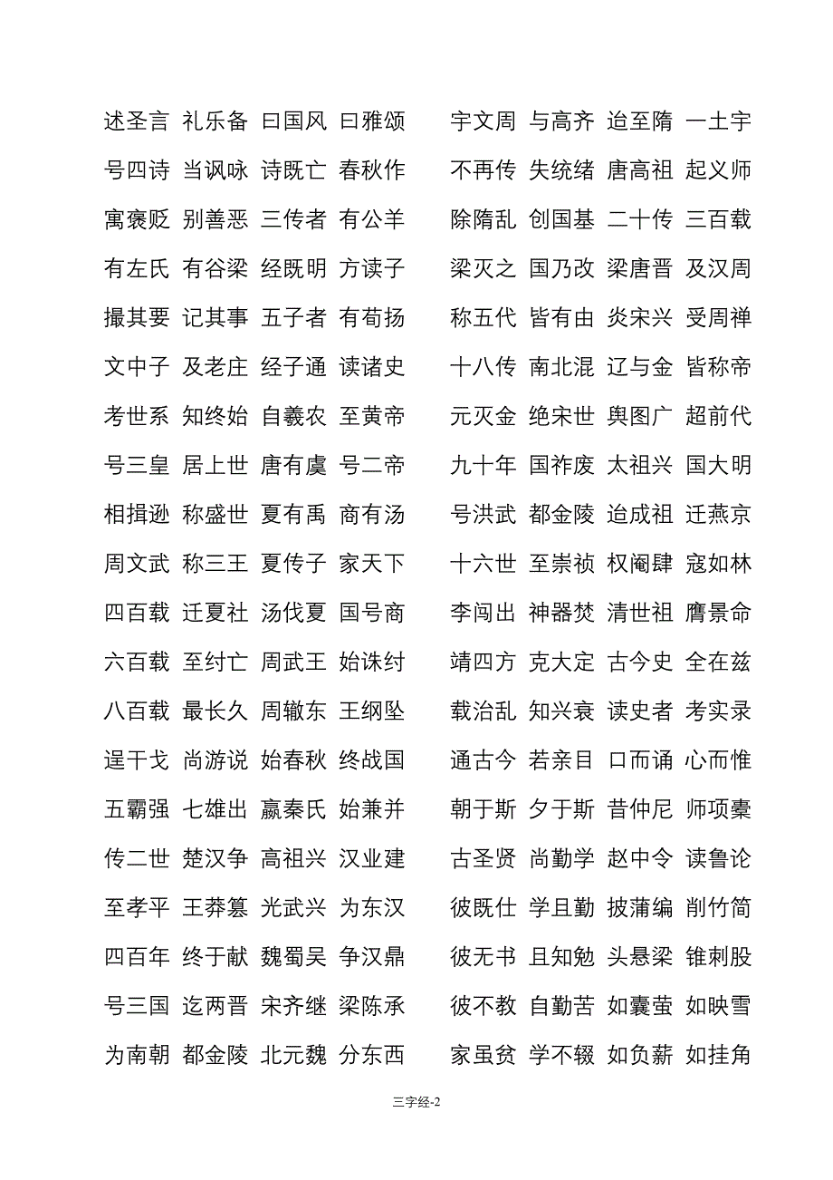 三字经-儿童经典诵读_第2页