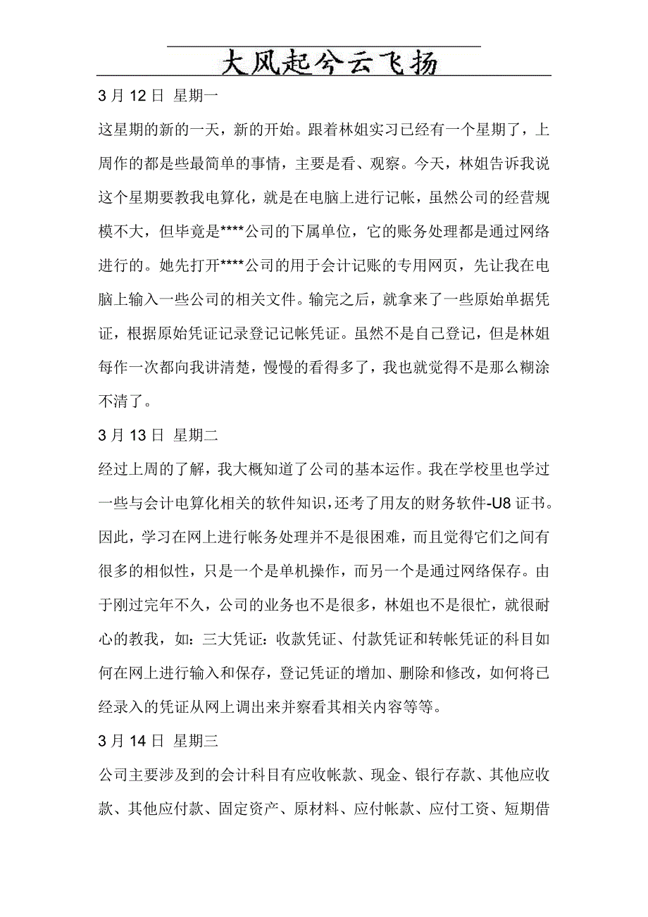 Npiiqb会计实习日志_第4页