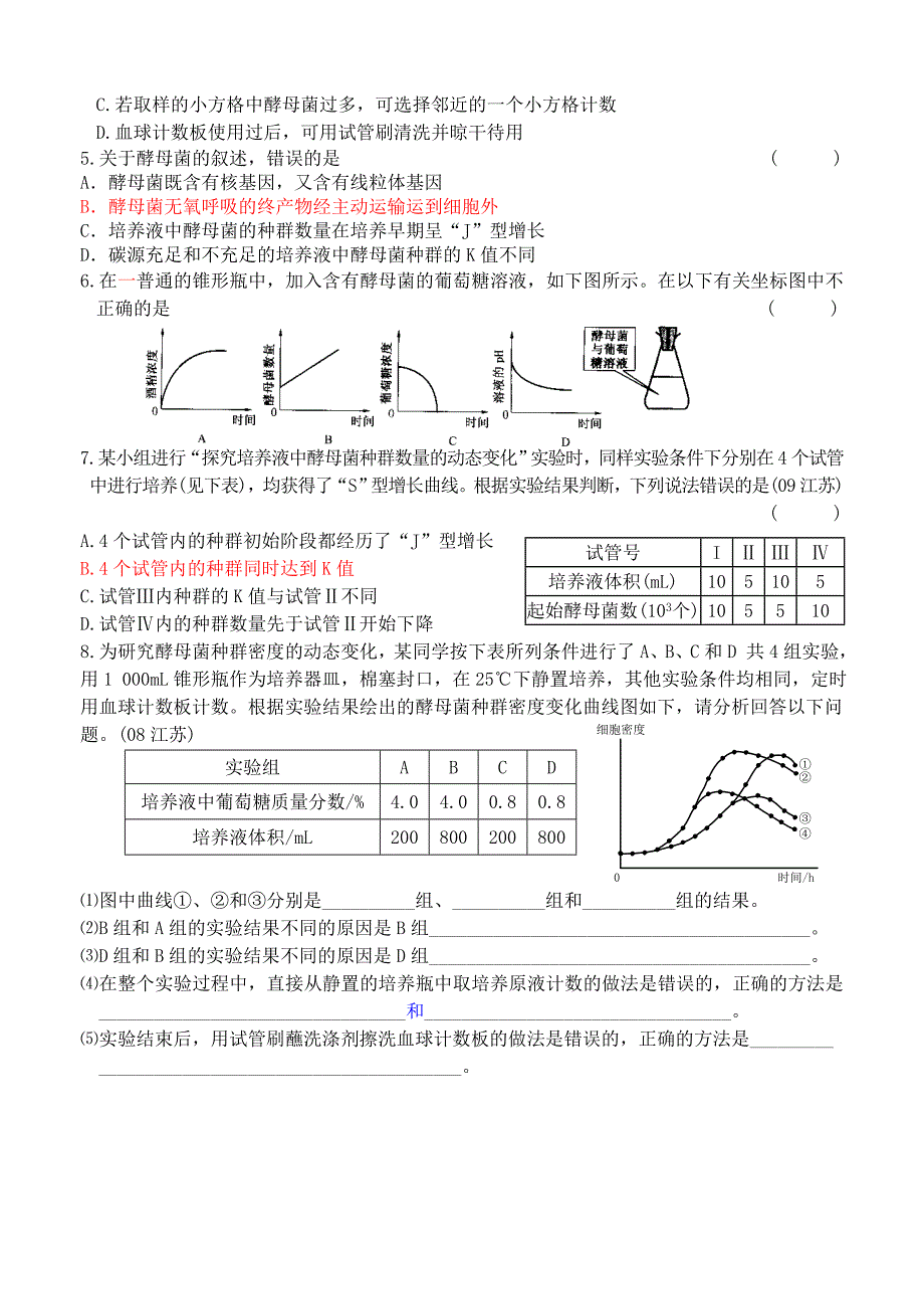 酵母菌种群数量的动态变化_第4页