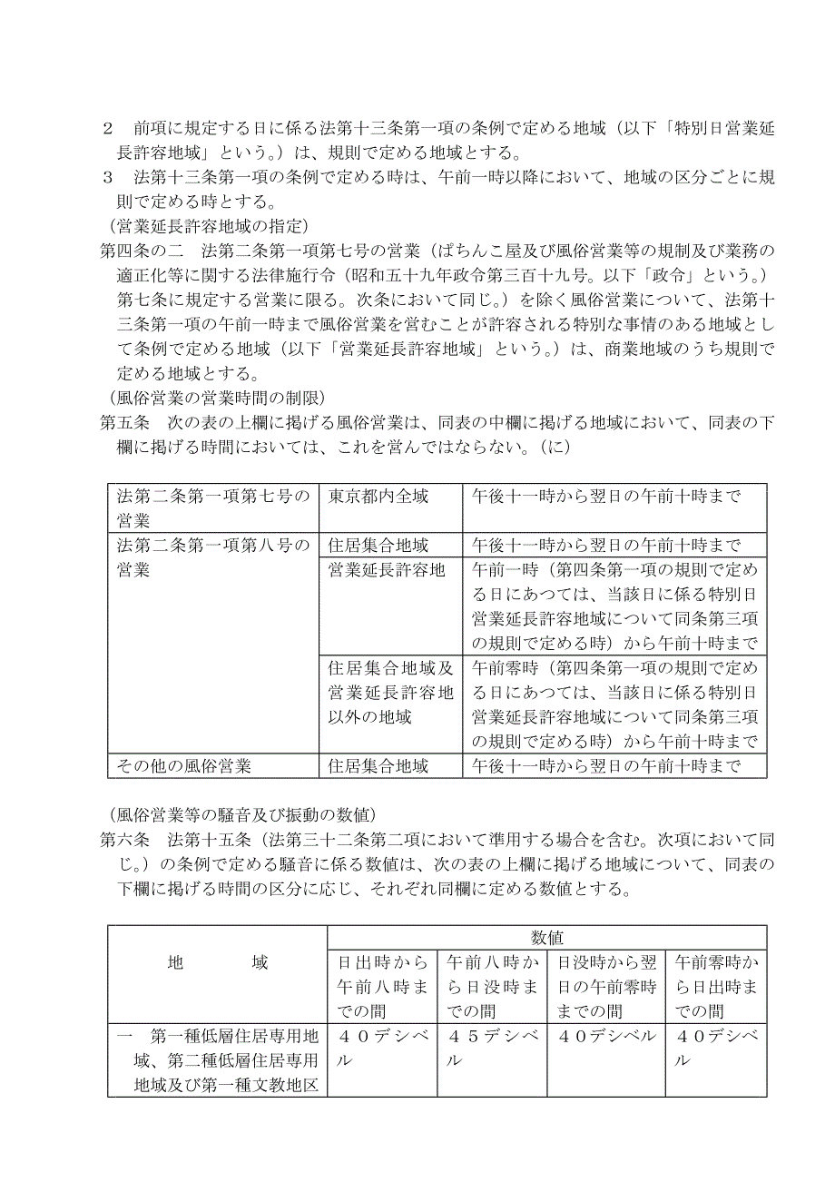 风俗営业等规制及业务适正化等関法律施行_第2页