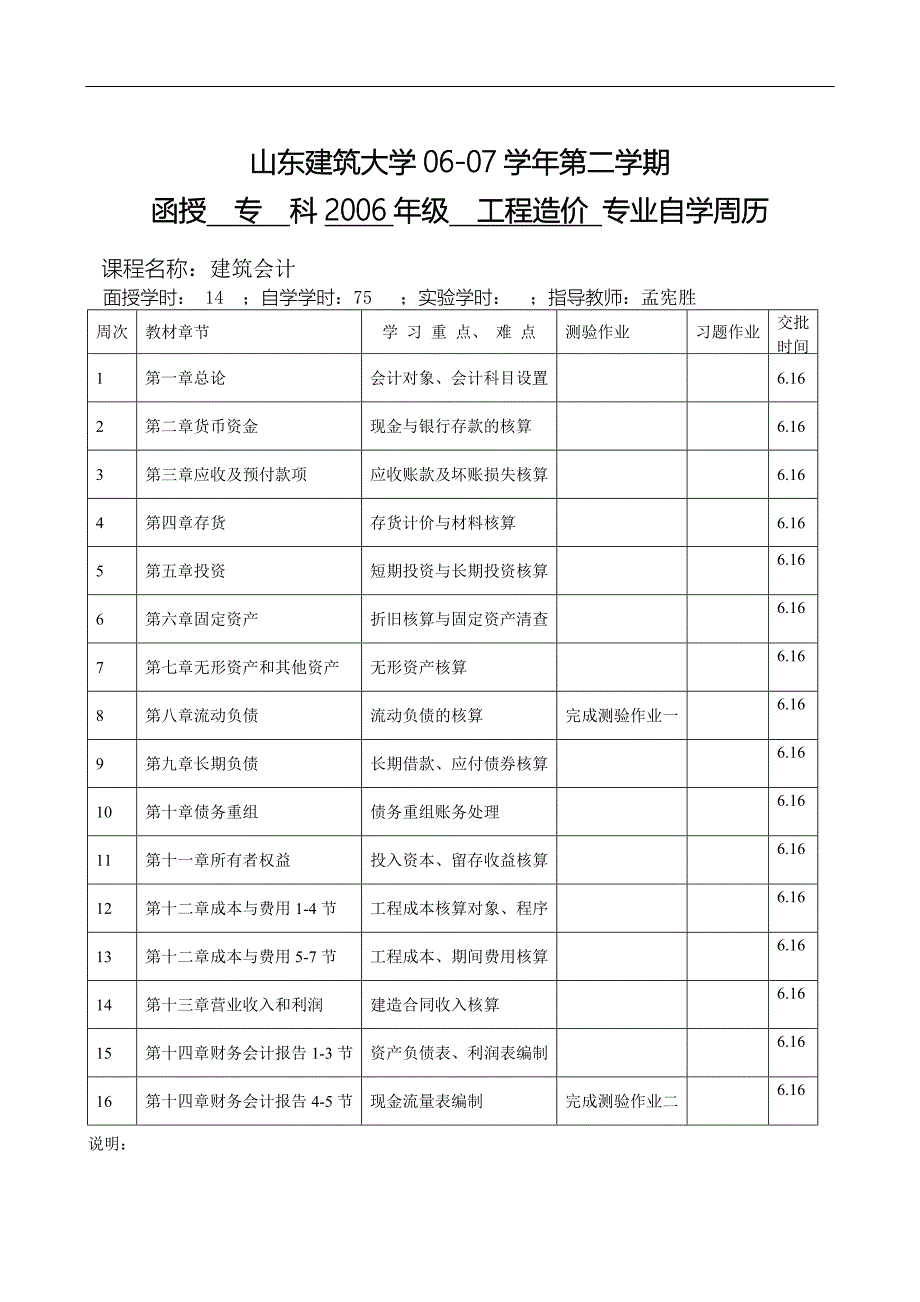 06专科工程造价-建筑会计(孟宪胜)_第1页