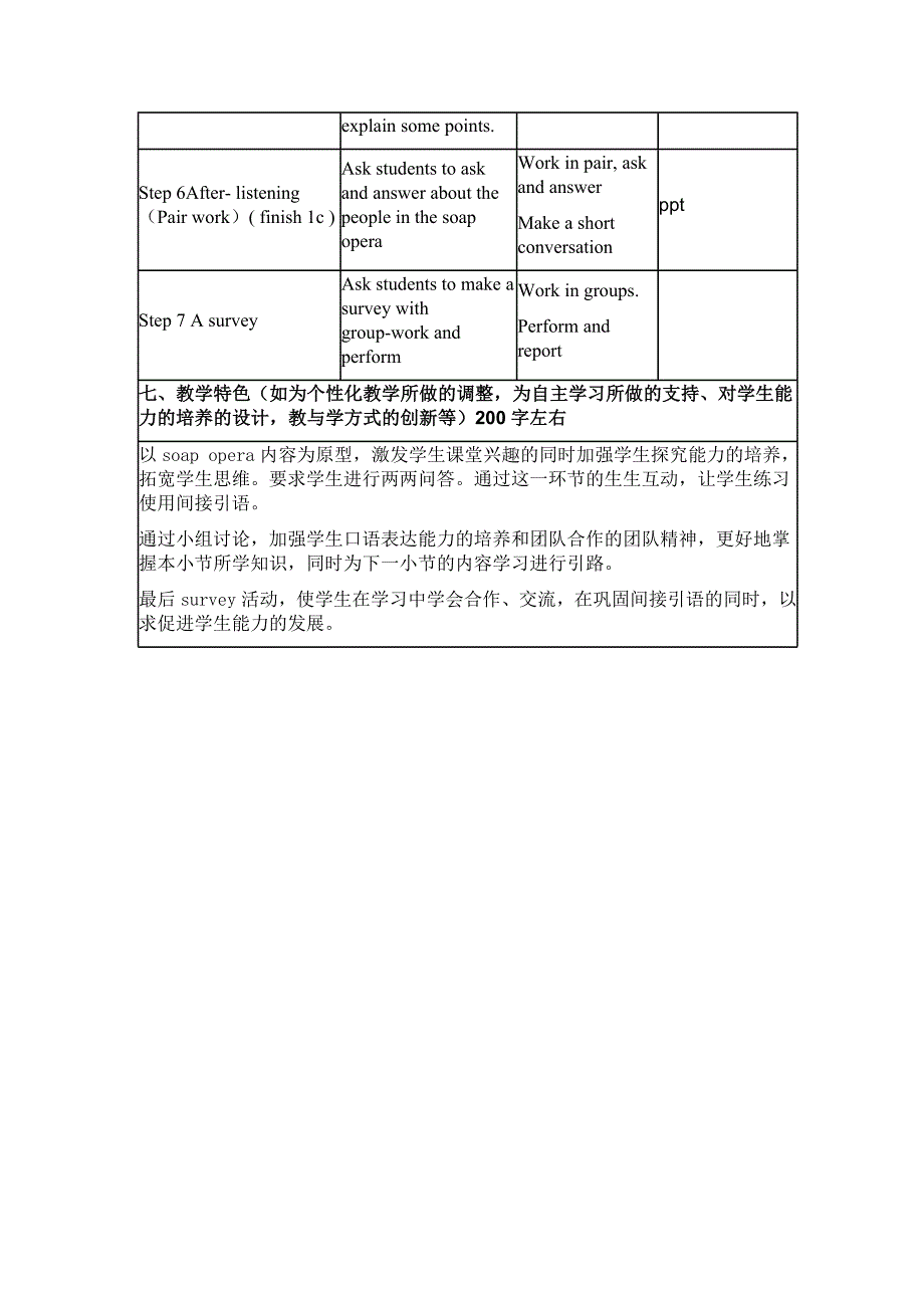 英语-信息化教学设计模板-unit 4 section A 1a-1c_第3页