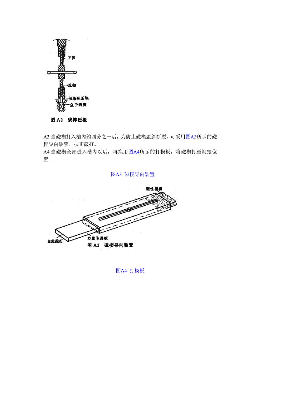 交流电动机定子模压磁性槽楔装配工艺导则_第3页