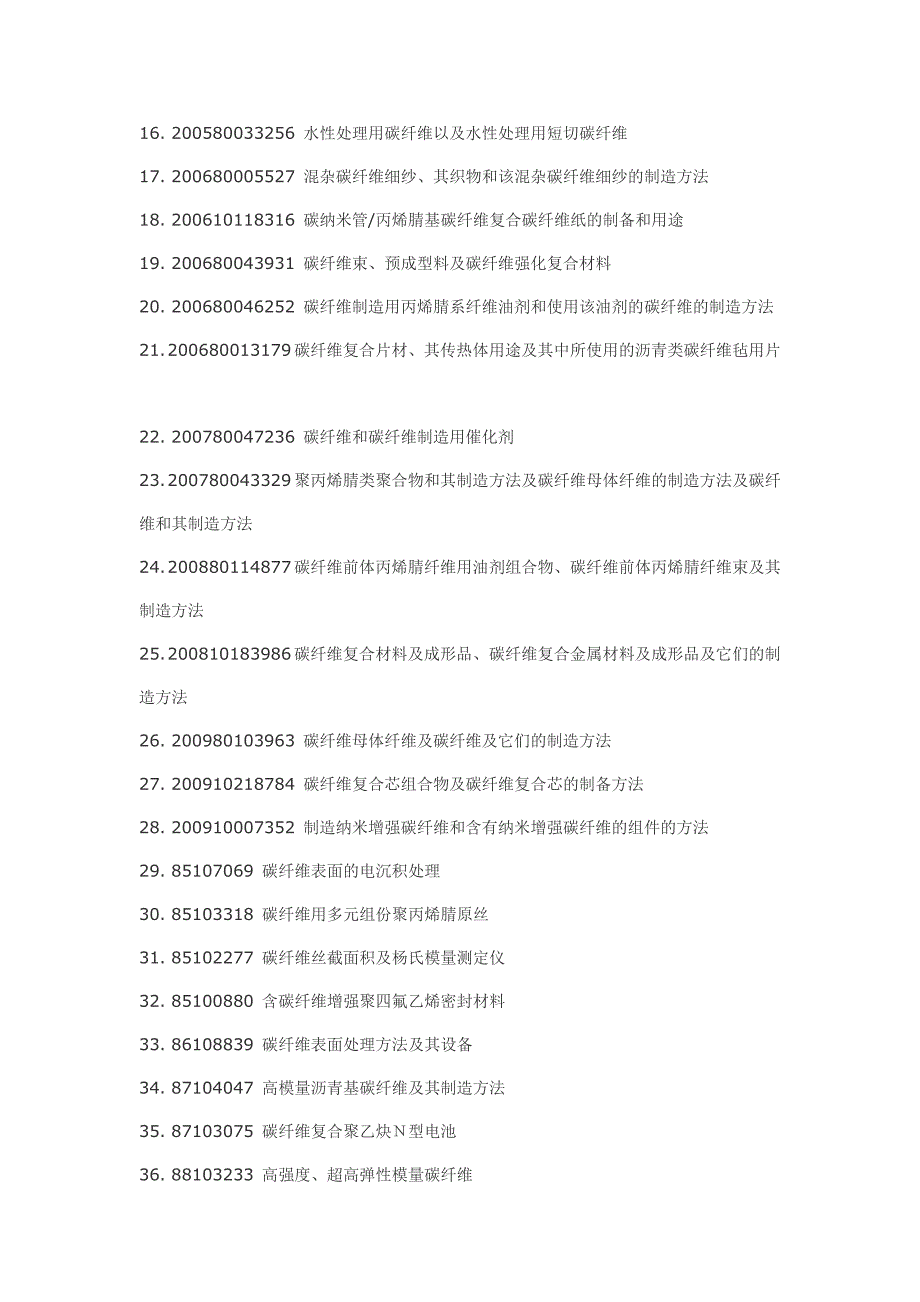 碳纤维制造方法及其相关应用技术_第2页