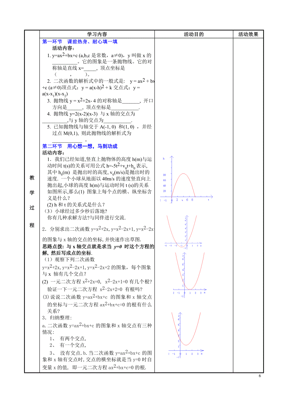 8.二次函数与一元二次方程(一)_第2页