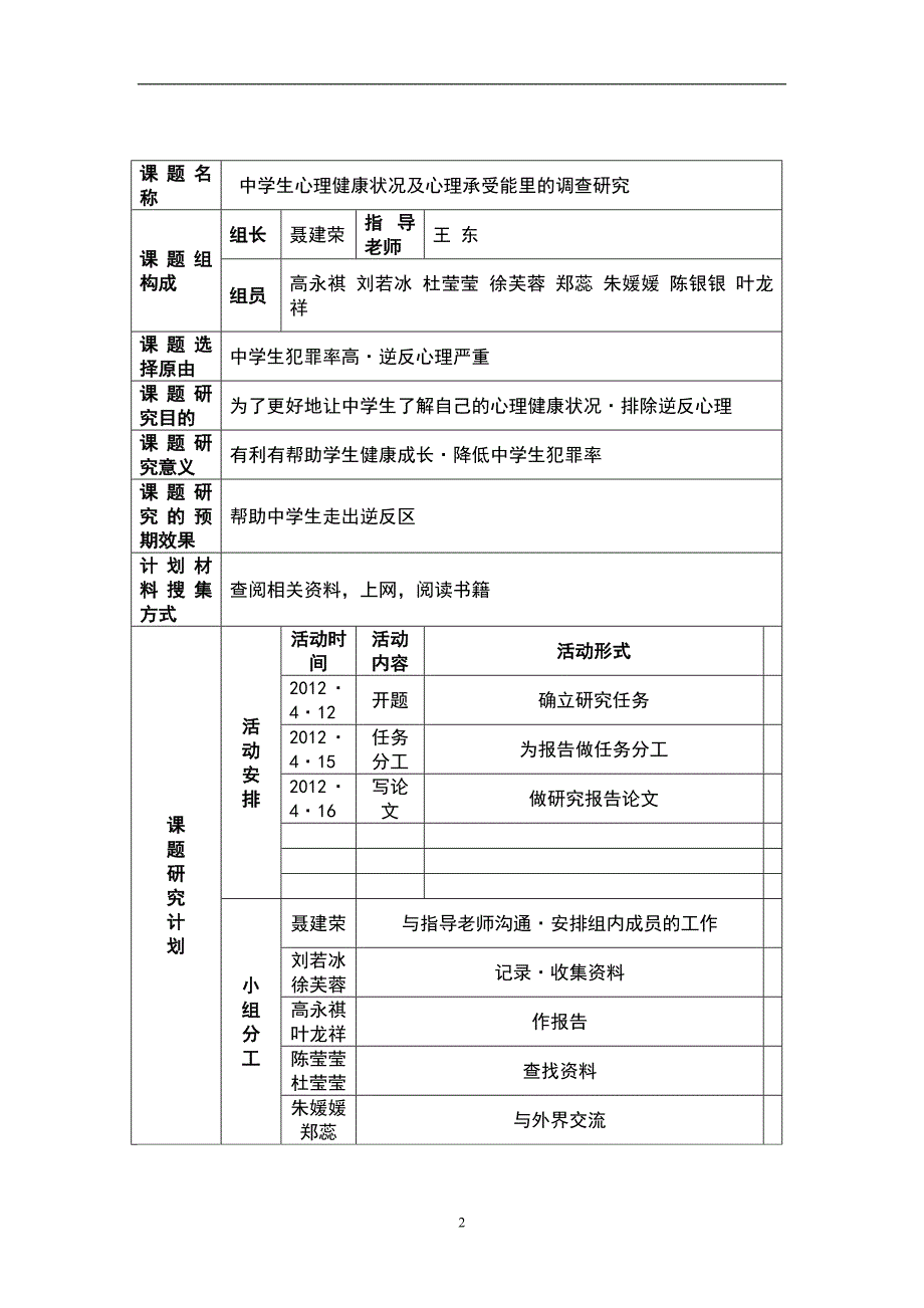 中学生心理健康现状及对策_第2页