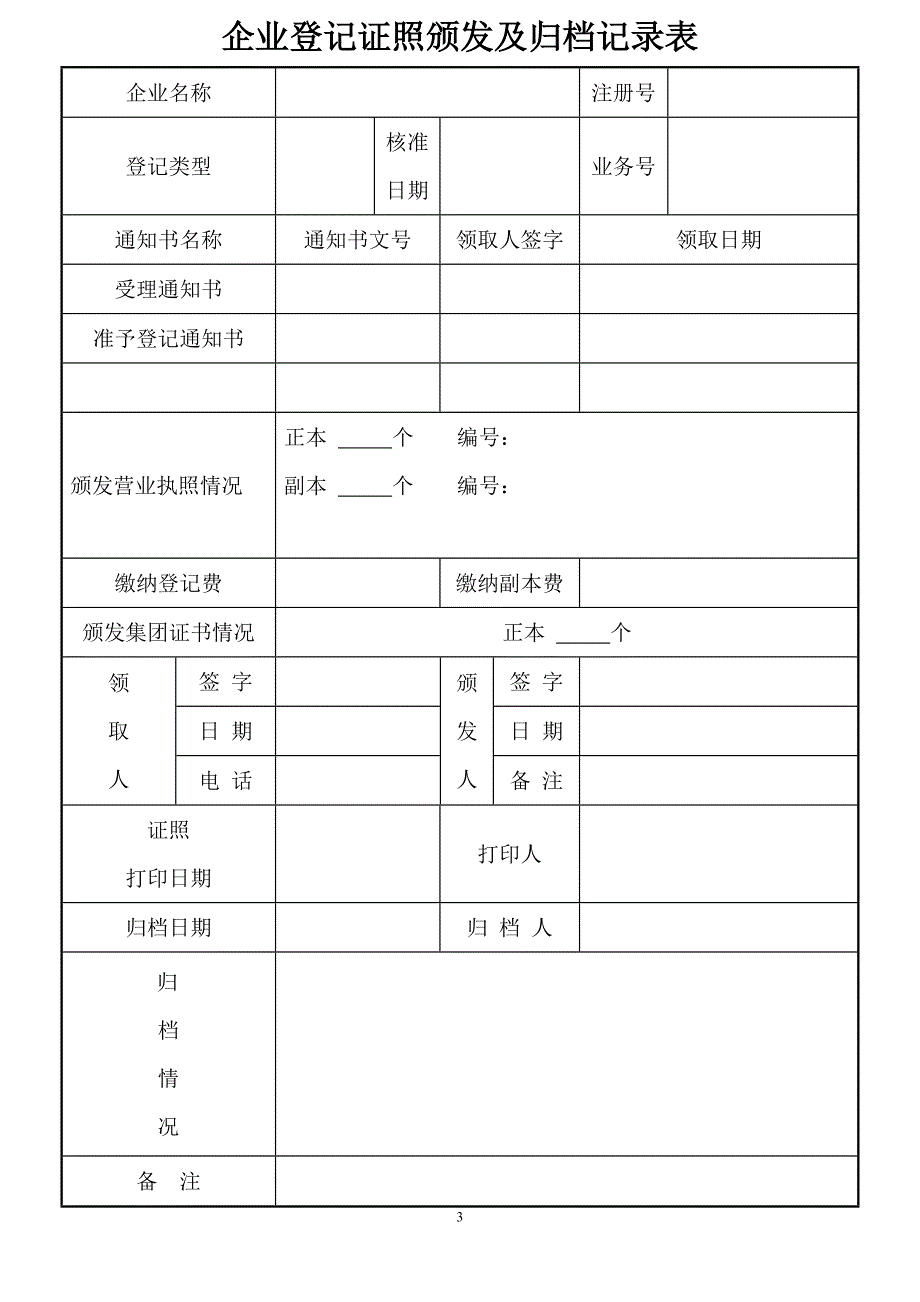 10、分公司变更登记申请书_第3页