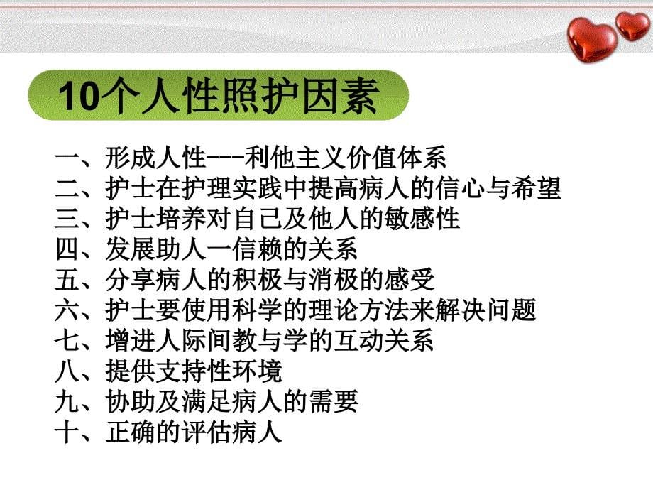 人性照护护理理论_第5页