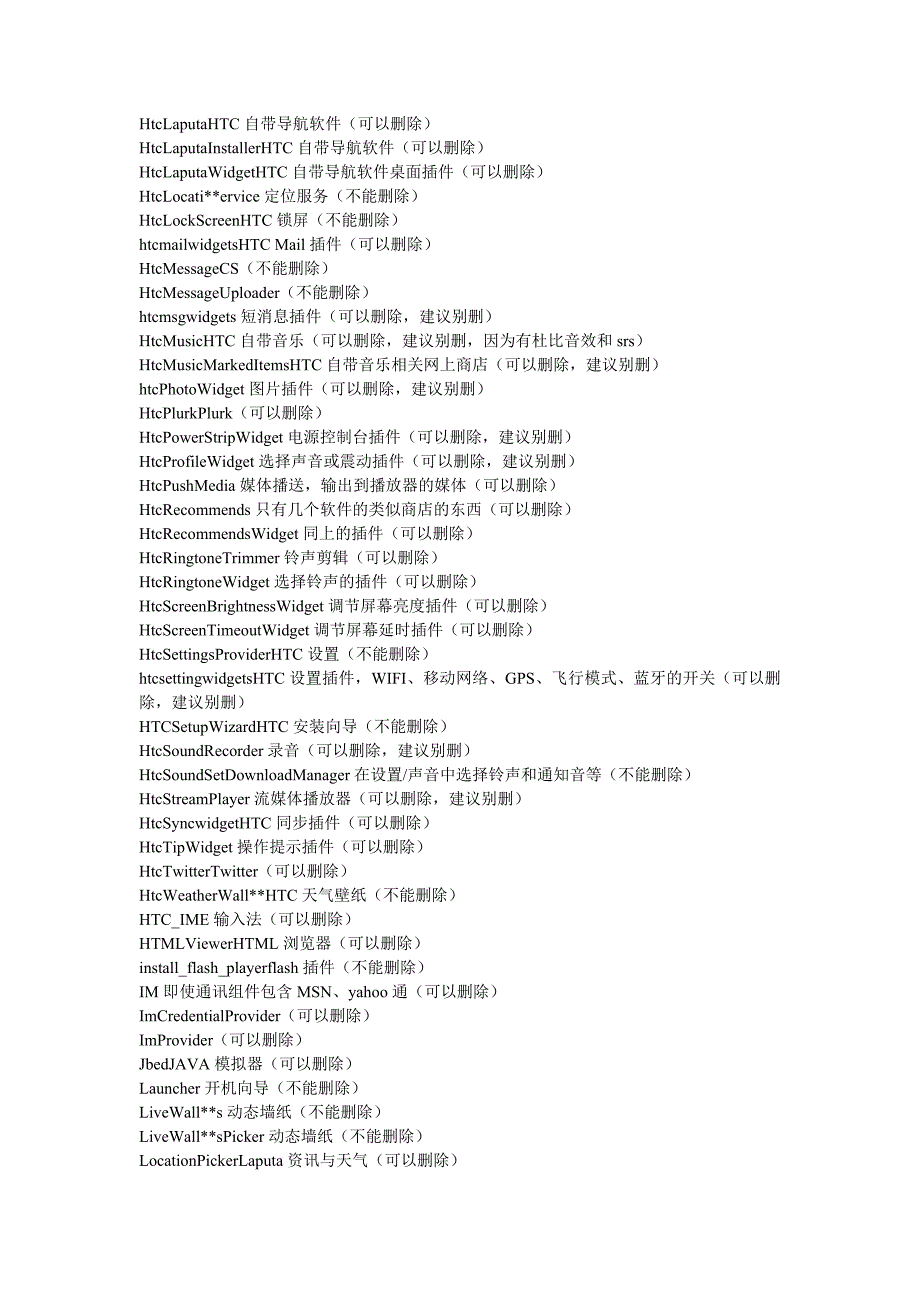 htcg12系统自带功能删除表_第3页