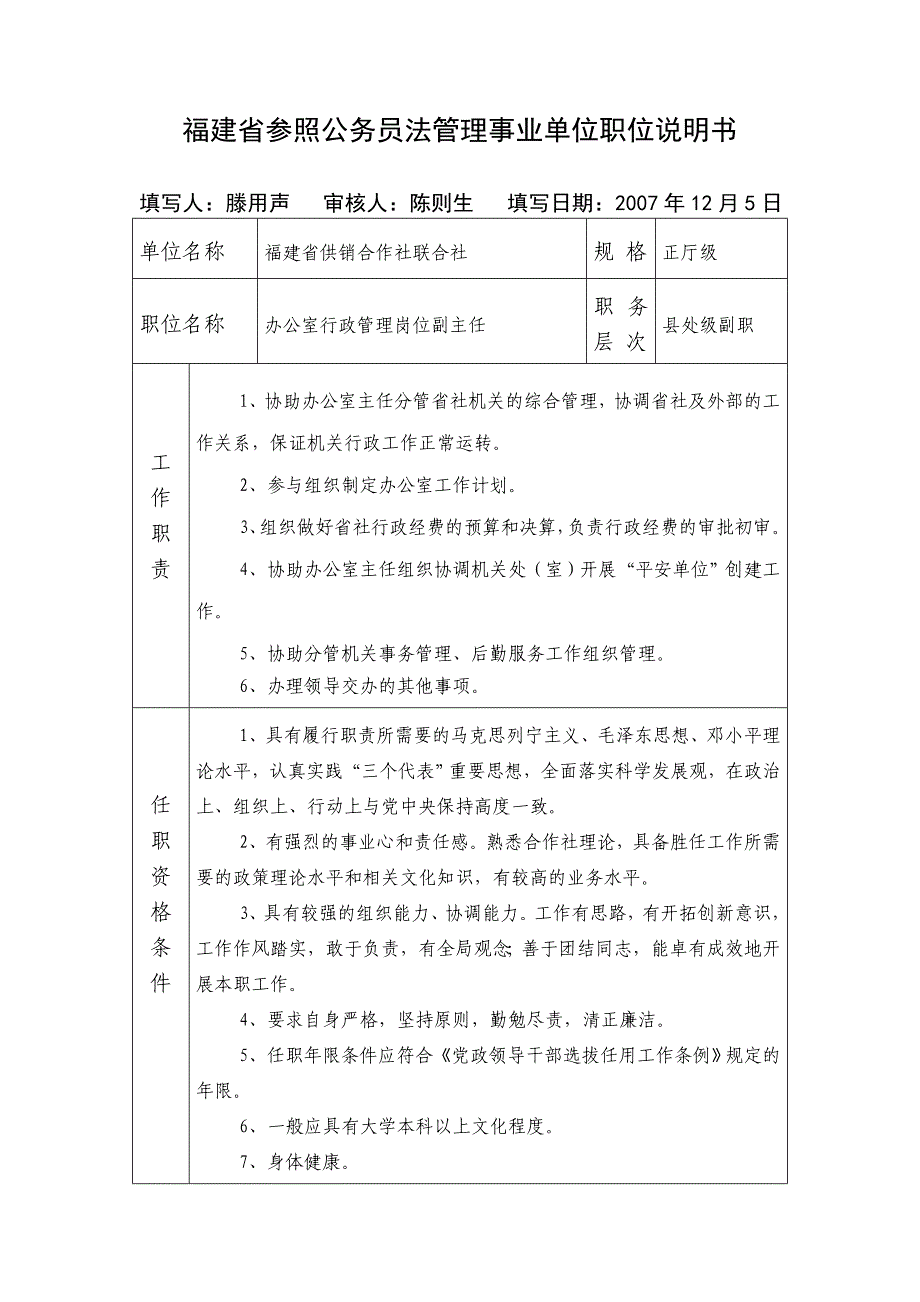 办公室副主任(行政)_第1页