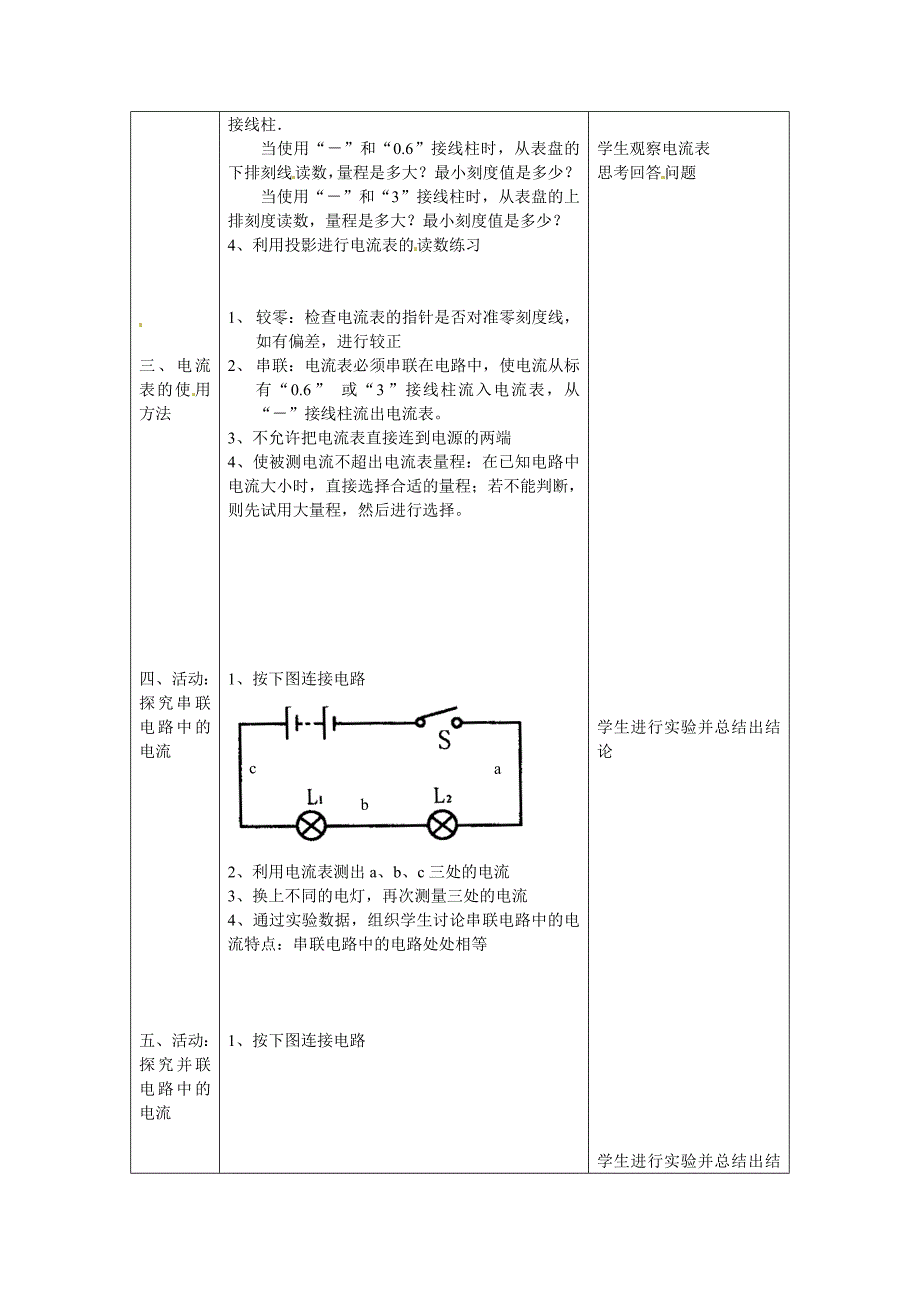 电流和电流表的使用89385_第2页