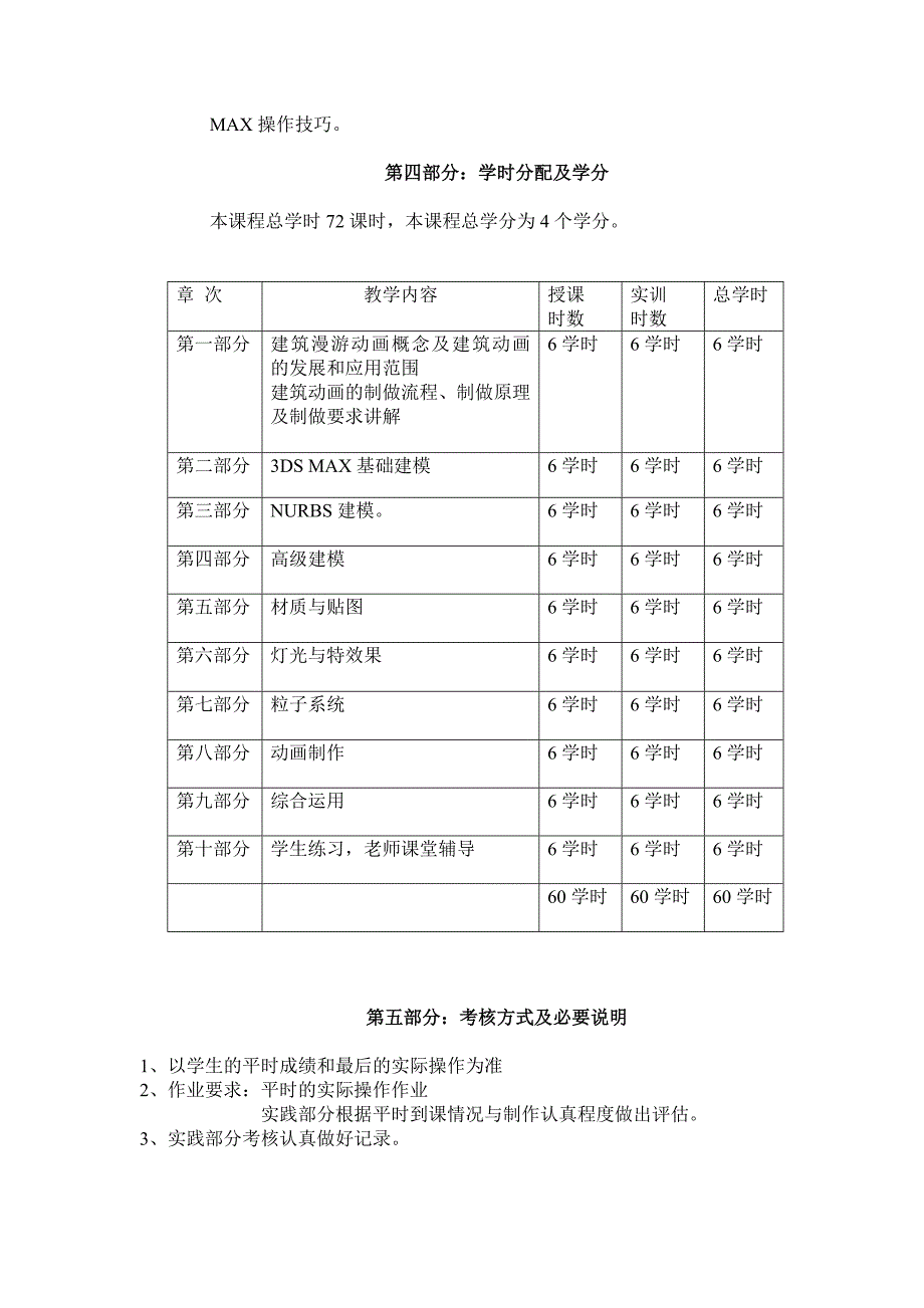 3DS MAX建筑动画大纲_第3页