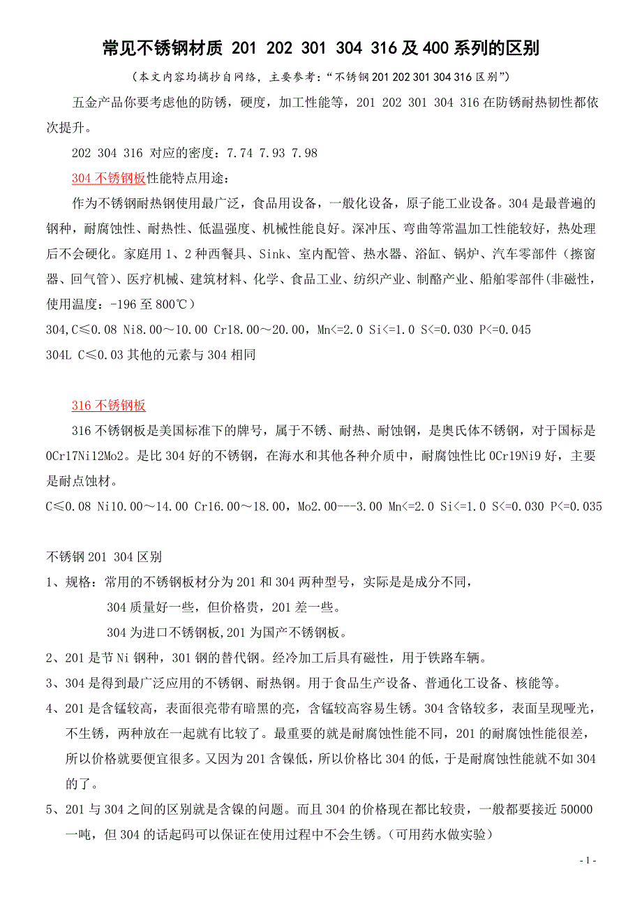 234系列不锈钢材质区分_第1页