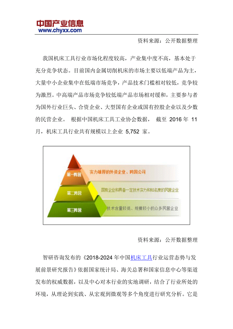 2018-2024年中国机床工具行业运营态势报告(目录)_第4页