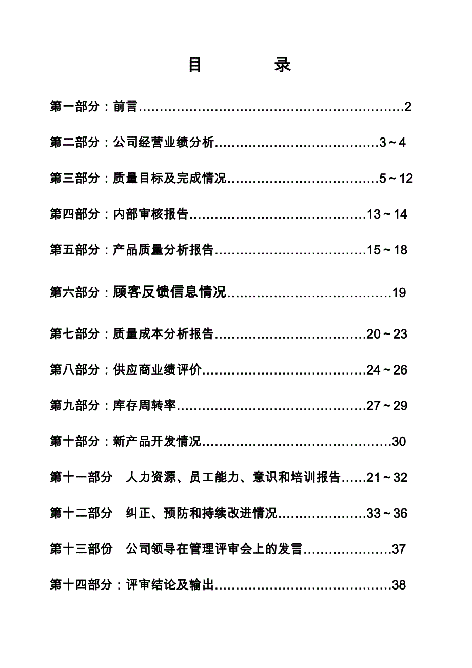 16949管理评审报告实例_第2页