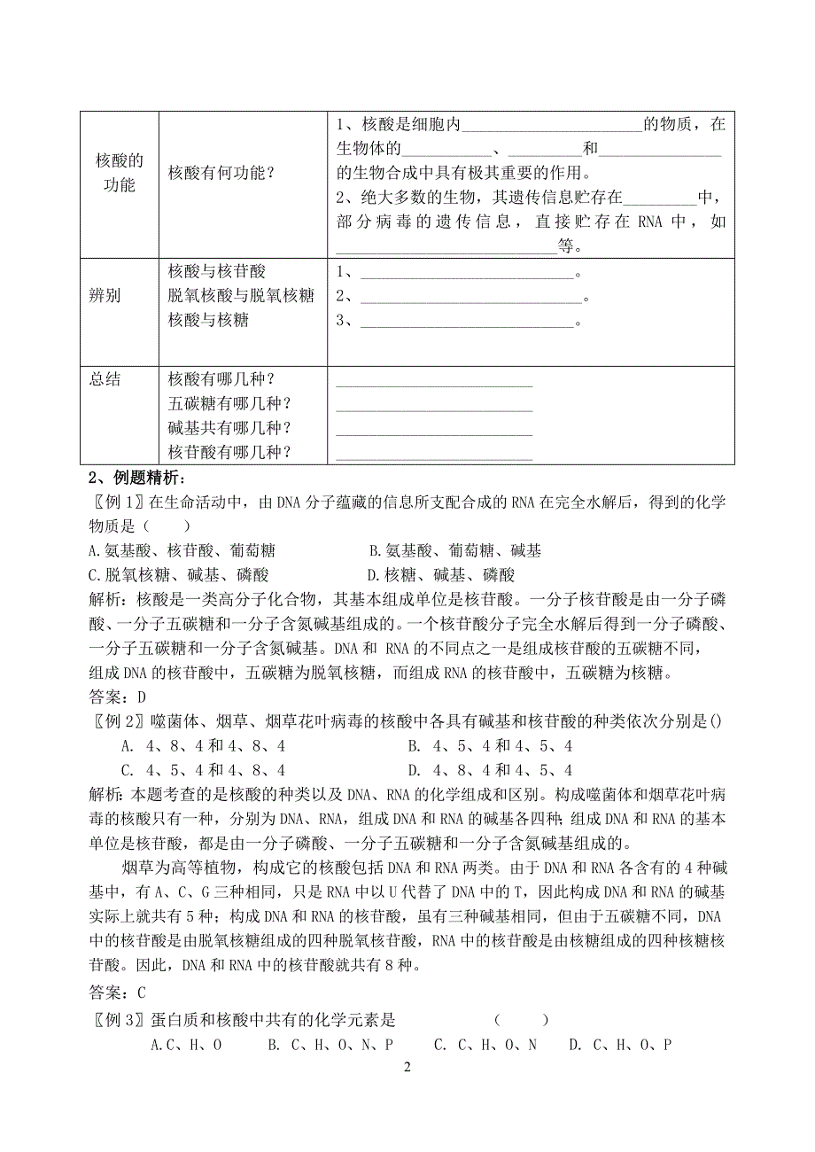 2-3遗传信息的携带者——核酸_第2页