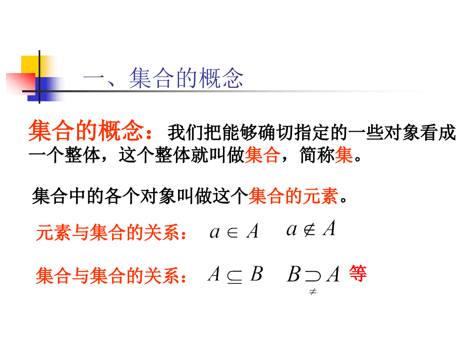 高三年级数学集合与命题课件_第2页