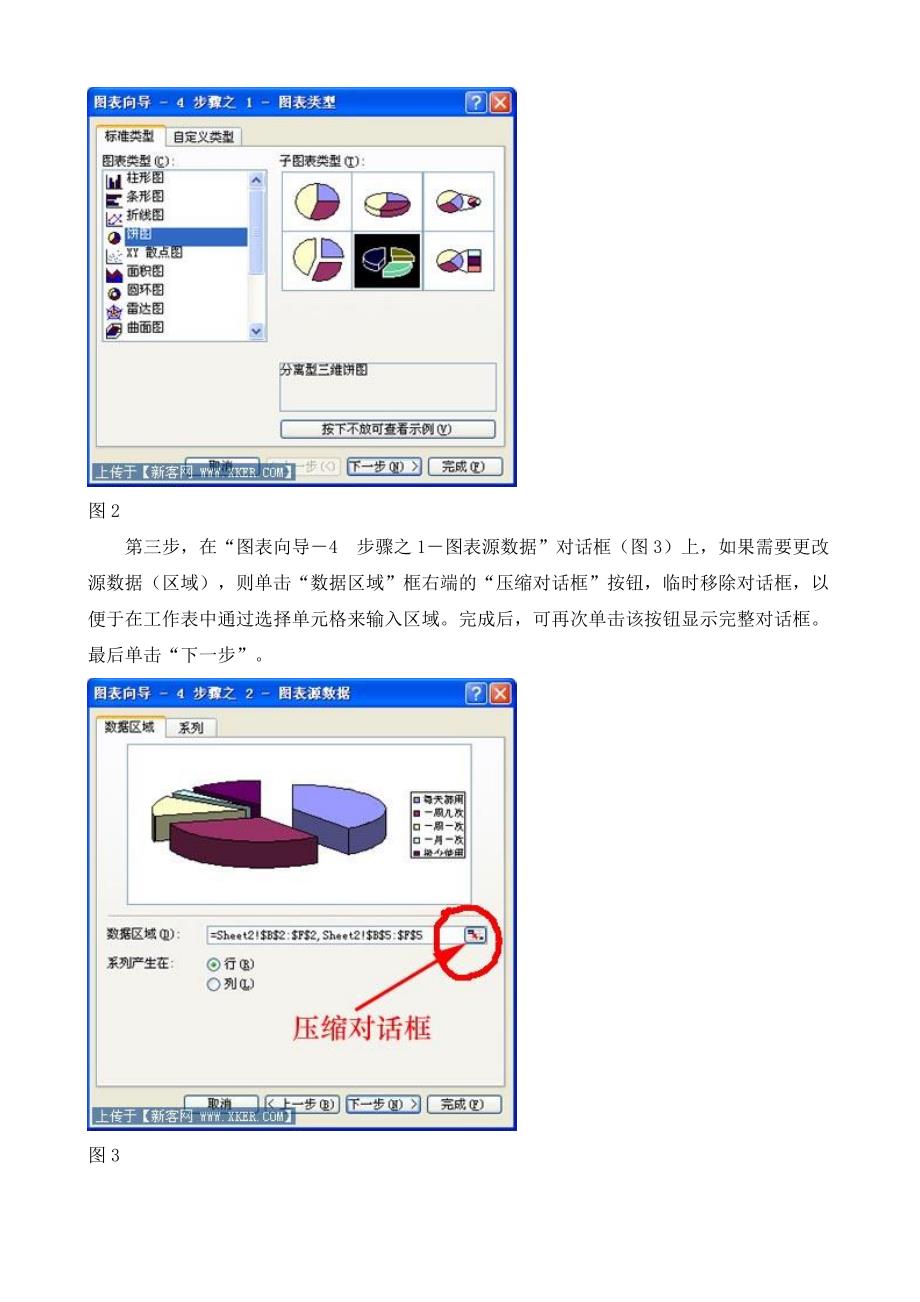 电子表格excel制作图表教程_第2页