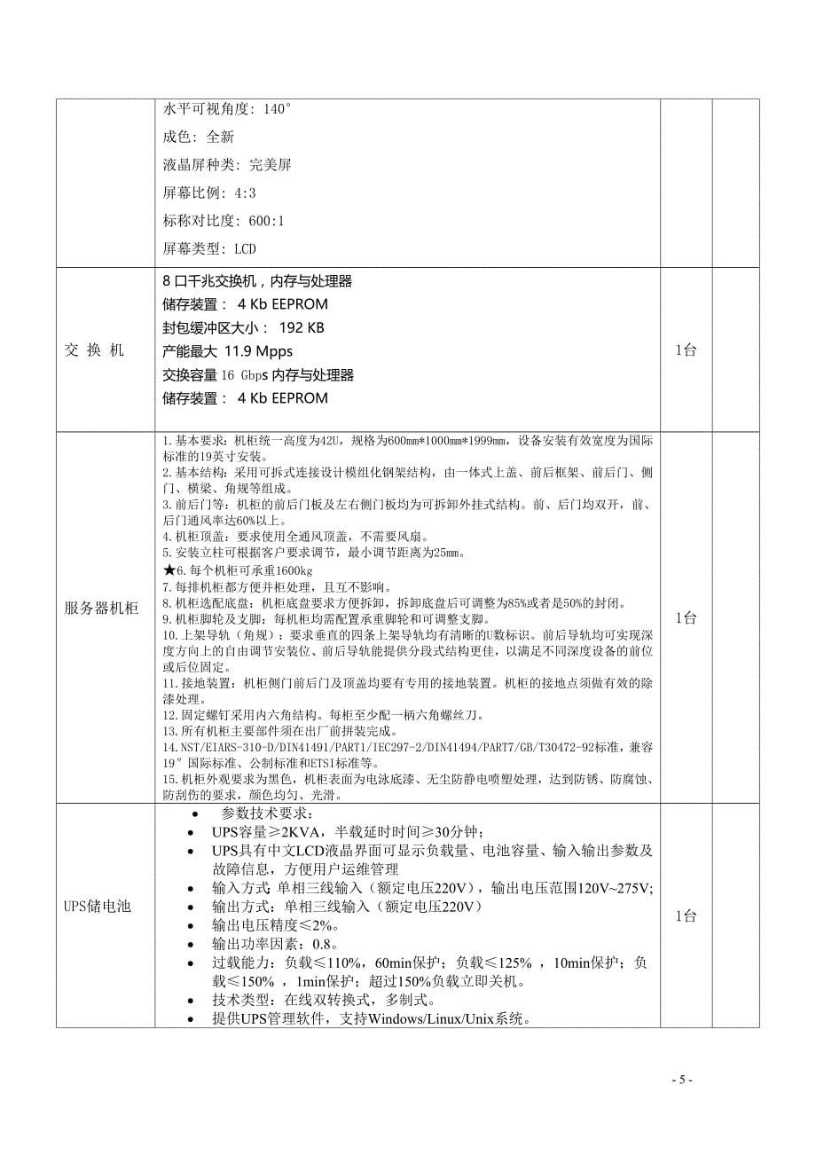 纳溪区文体广电局采购数字信息化设备_第5页