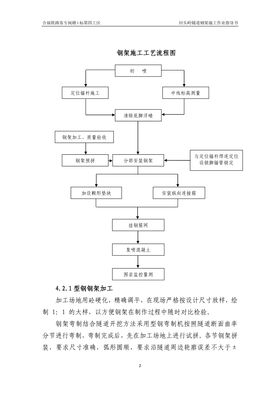 钢架施工作业指导书1_第3页