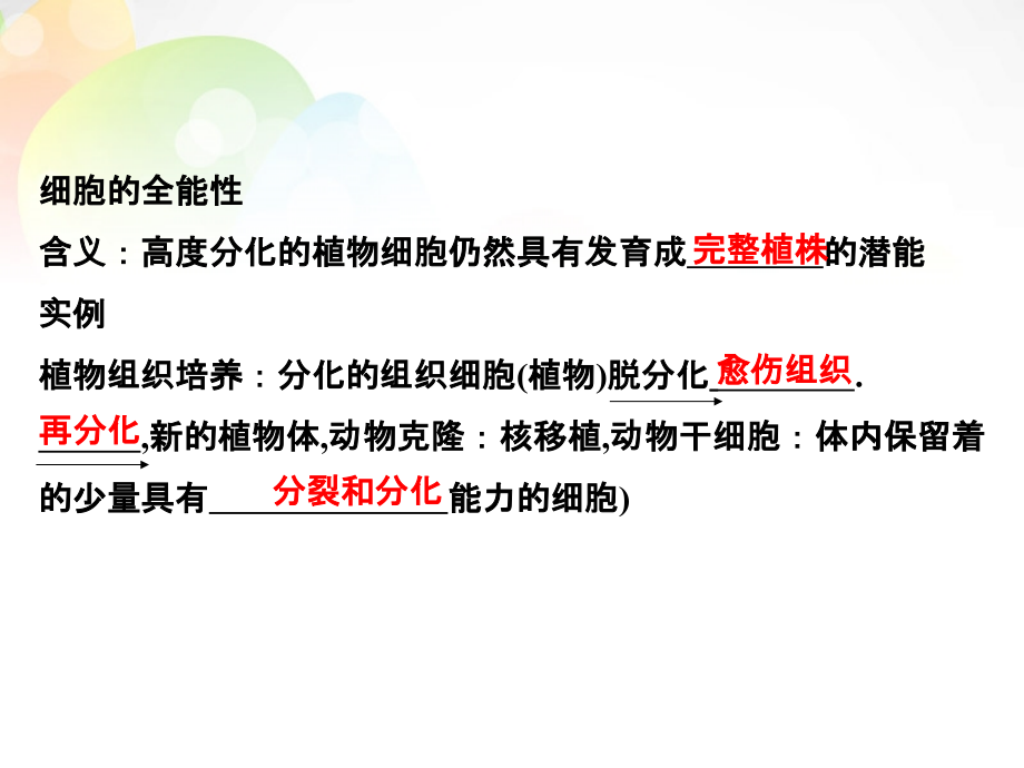 创新设计湖北省2016届高考生物总复习 1-4-10细胞的分化、癌变、衰老和凋亡配套课件 中图版必修1_第4页