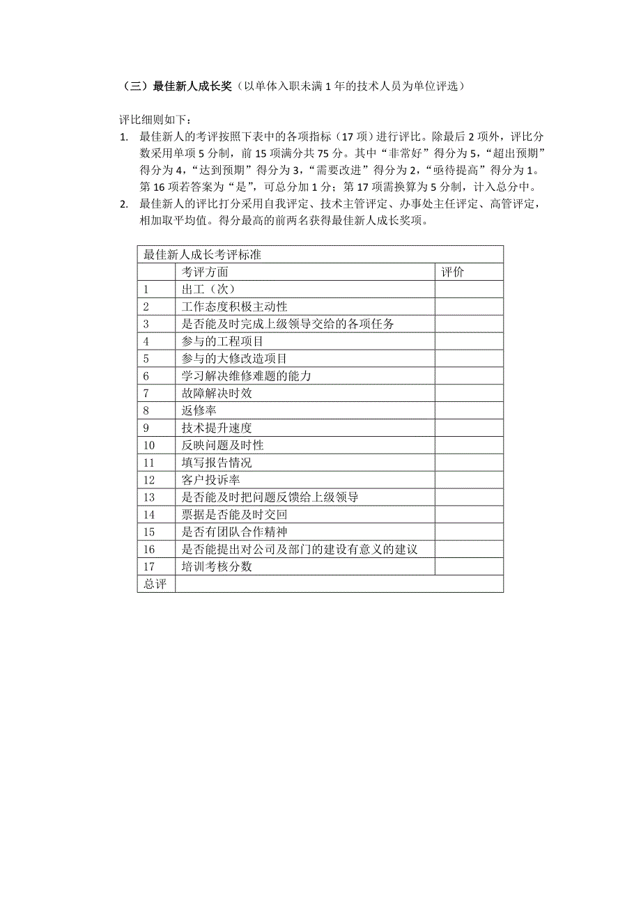 工程师考核表_第3页