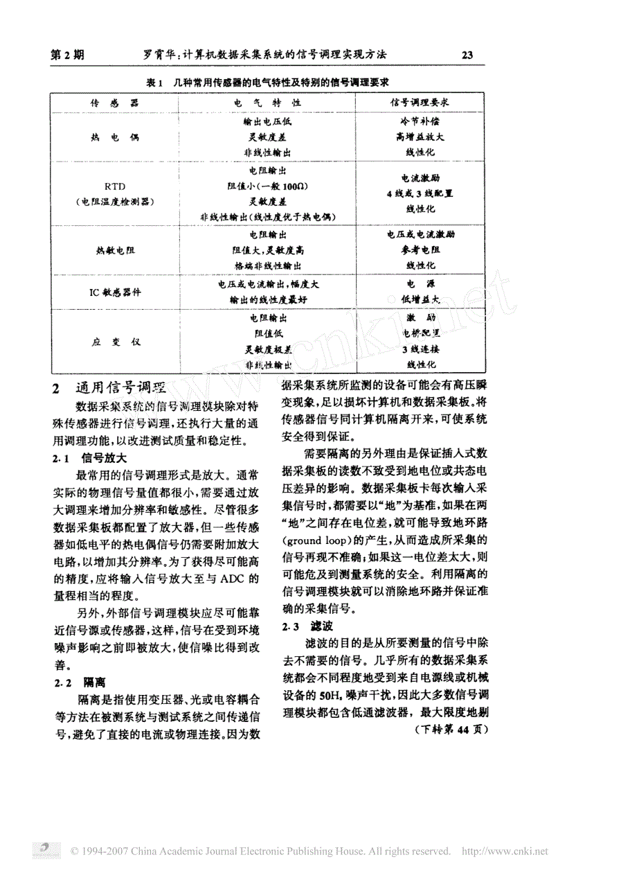 计算机数据采集系统信号调理实现方法_第2页