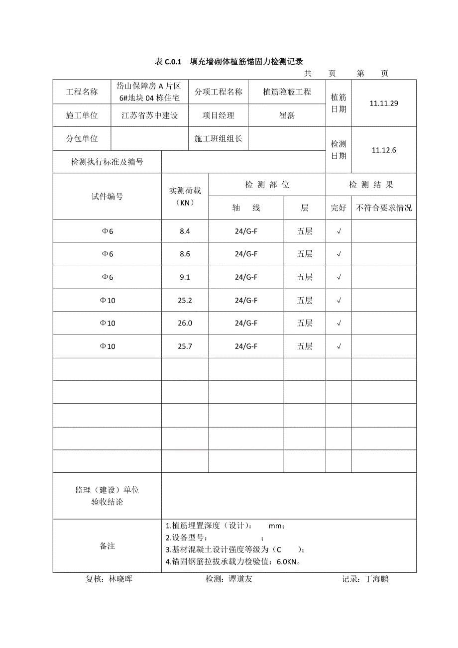 植筋锚固力检测记录_第5页