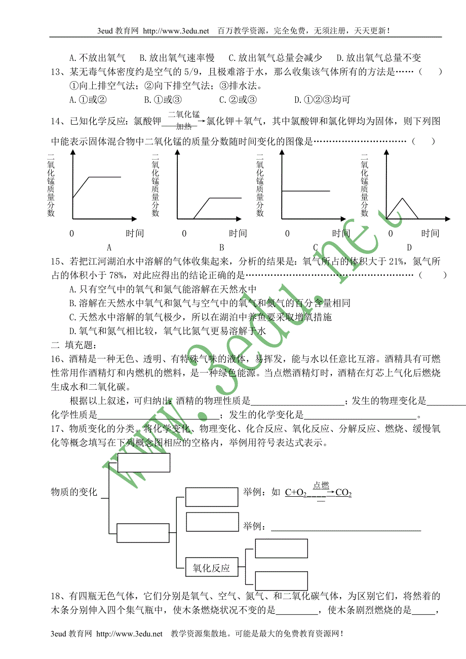 我们周围的空气单元测试_第2页