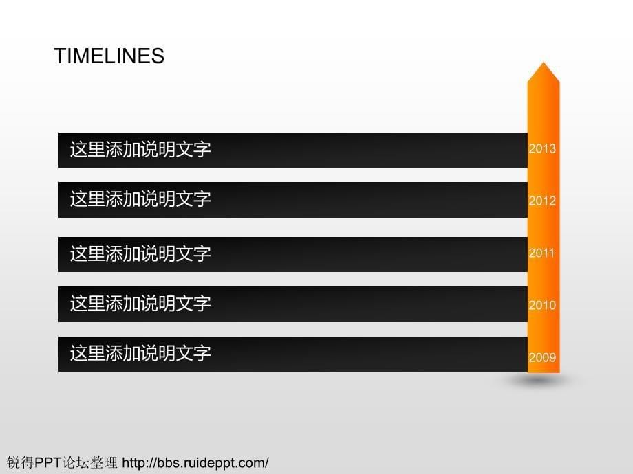 ppt时间轴(线)模板大全_第5页