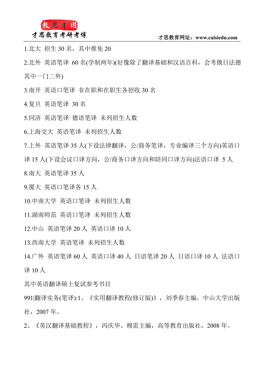 2015年北京第二外国语学院翻译硕士考研真题笔记_第4页