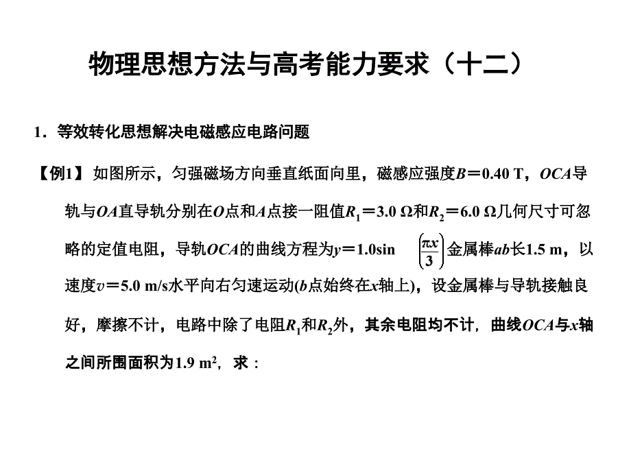 物理思想方法与高考能力要求12_第1页