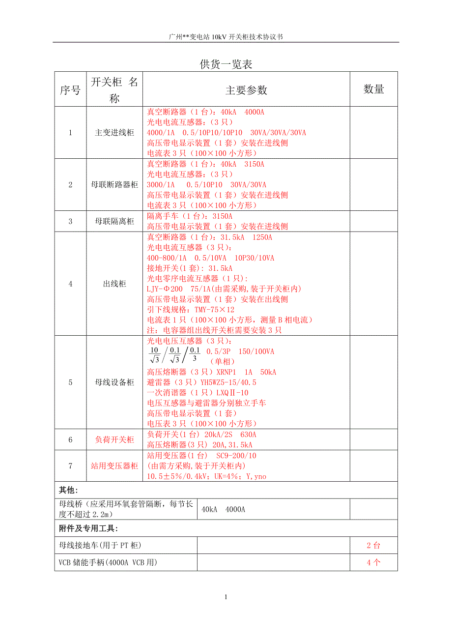 10kV手车柜技术协议_第2页